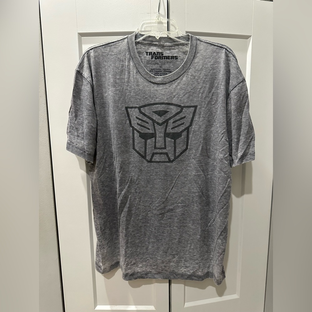 Men’s Transformers Gray T-shirt